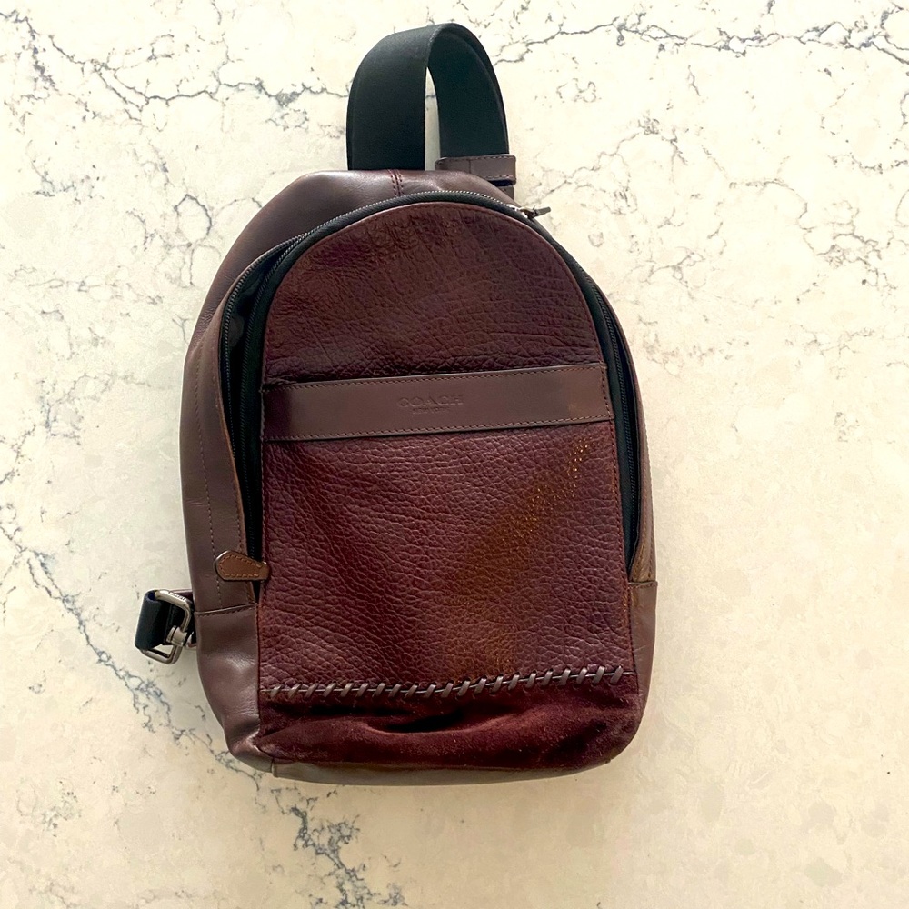 Coach crossbody backpack